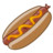 Hot Dog (Mustard) Icon